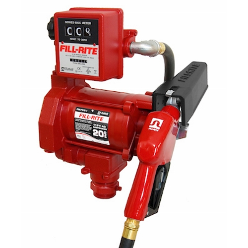 Fill-Rite FR701VA 115v AC Pump  15 GPM  gallon meter  auto nozzle - Fast Shipping - Consumer Petroleum Pumps